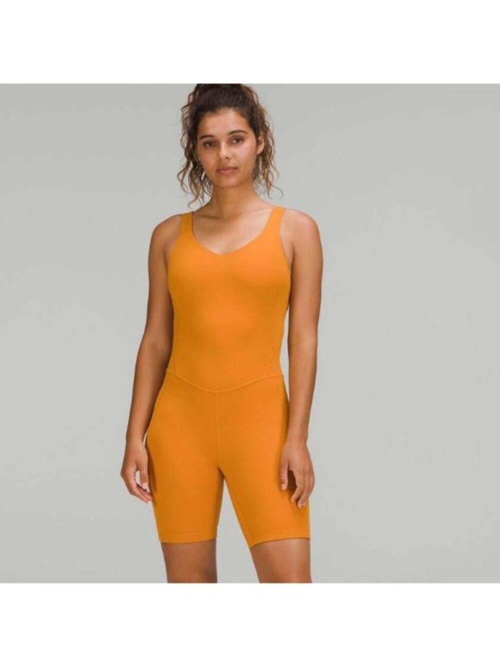lululemon athletica Align™ Onesie 8" in the Autumn Orange Womens Size 12